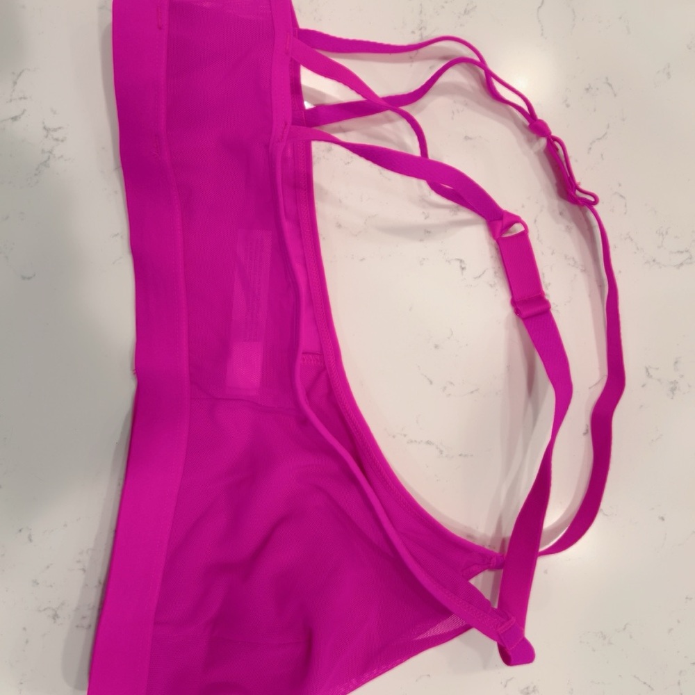NWOT Auden Fuchsia Bralette - Picture 4 of 5